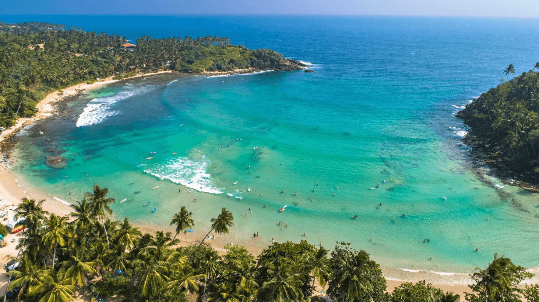 Beach scene